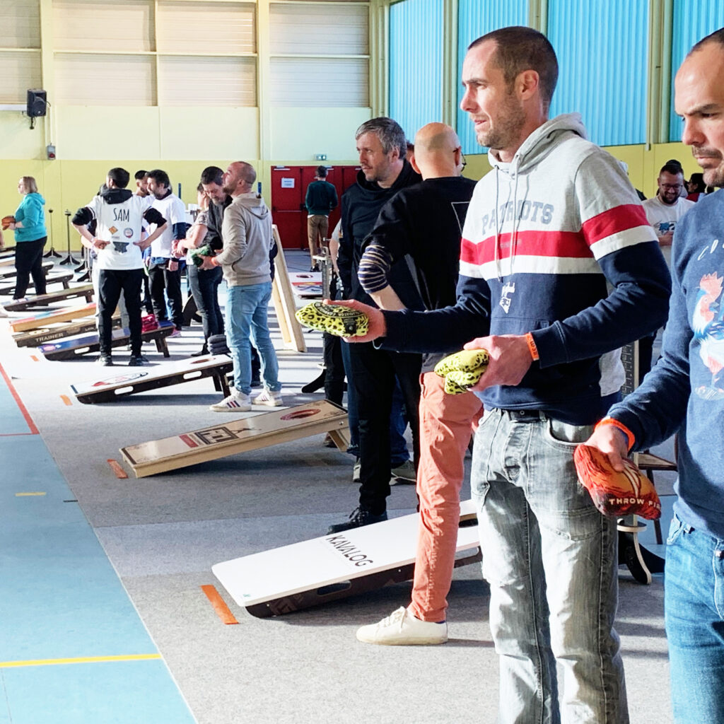 Tournoi de cornhole à Marolles